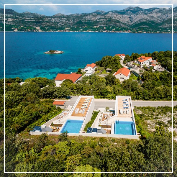 Twin Korcula Views Croatia Island Destinations Luxury Villa Rentals Travel