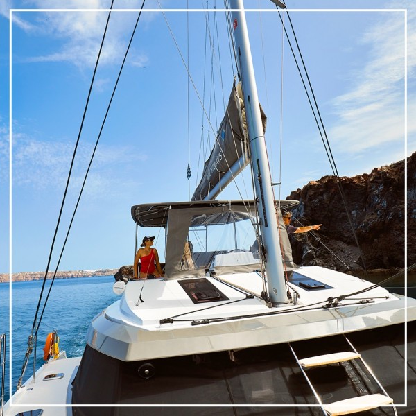 Santorini Greece Luxury Travel Book Rental Villa Sailing Boat