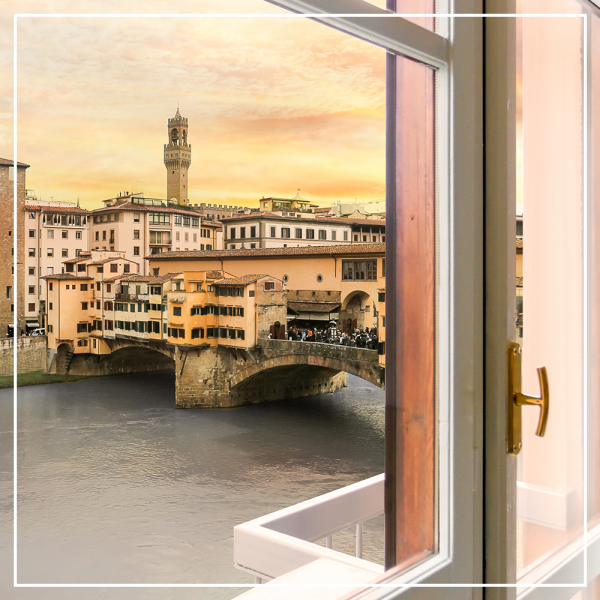 Dream View Ponte Vecchio Florence. Luxury Villa Rentals