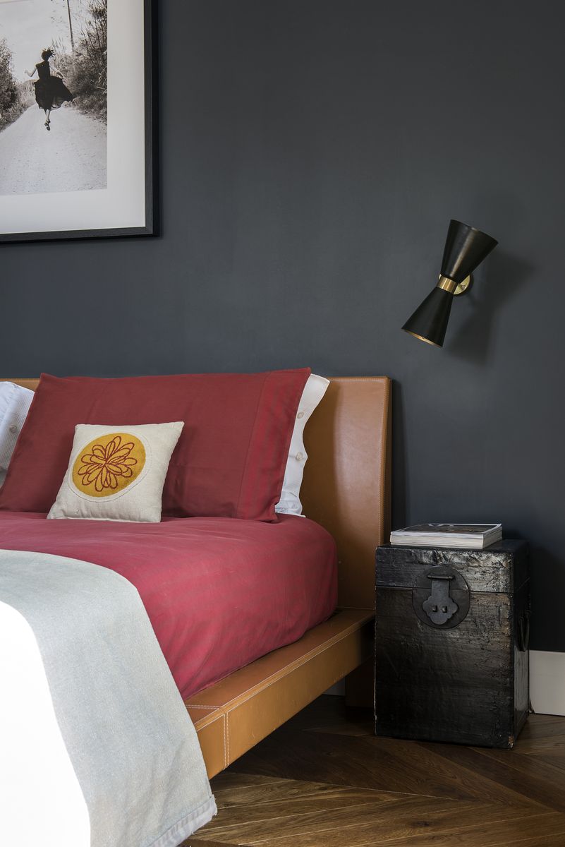 Master Bedroom of luxury apartment Via Germanico Penthouse Apartment Rental - Rome 81 The Luxury Travel Book