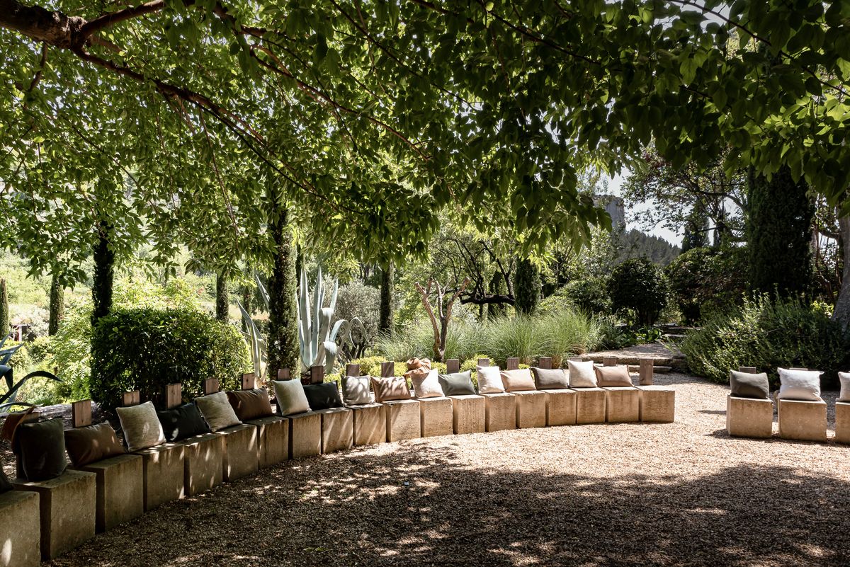 Outdoor Theatre of L'Etoile-des-Baux Provence, France