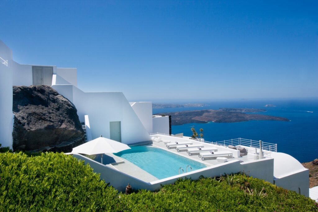 Luxury Greek villa holidays in Santorini
