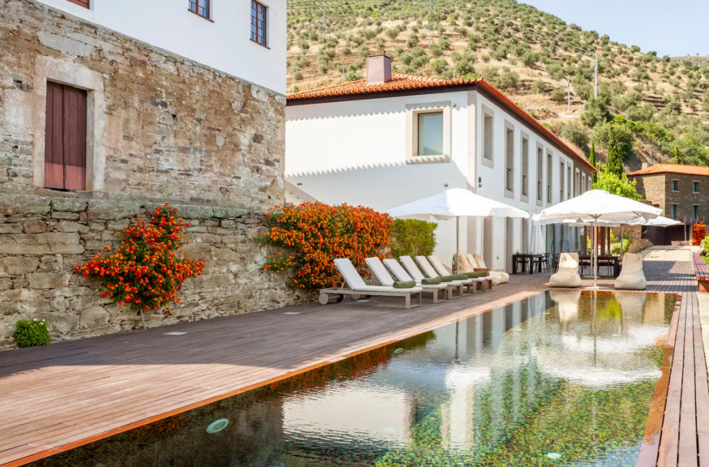 Casa do Rio, Casa do Rio, Douro Valley Portugal - glass and oak luxury villa above UNESCO-listed vineyards with infinity pool