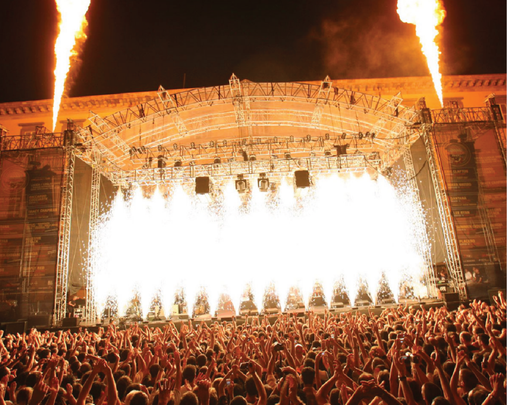 Lucca Summer Festival, annual Tuscany summer festival highlight.