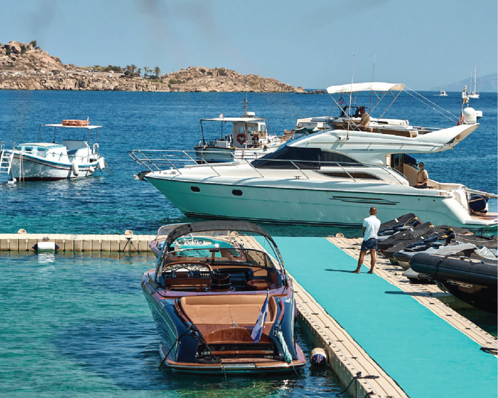 European summer, luxury holiday in Mallorca.